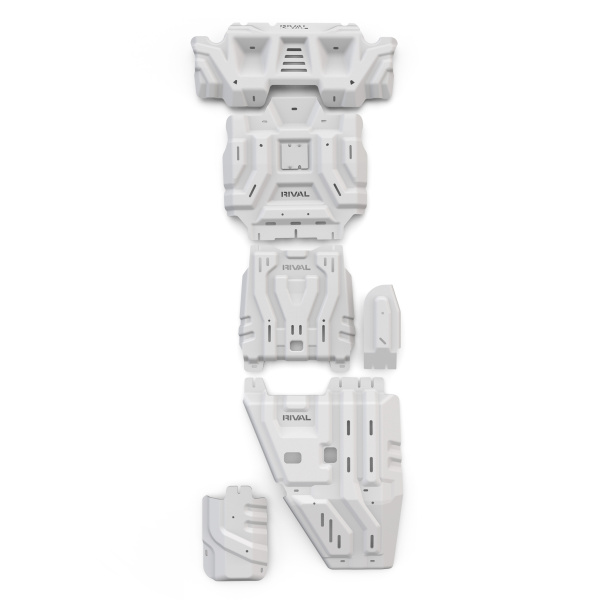 Ensemble de plaques de protection (radiateur, moteur, boîte de vitesses, boîte de transfert) Toyota Hilux 2025-; 2,8 l. / diesel / 48V